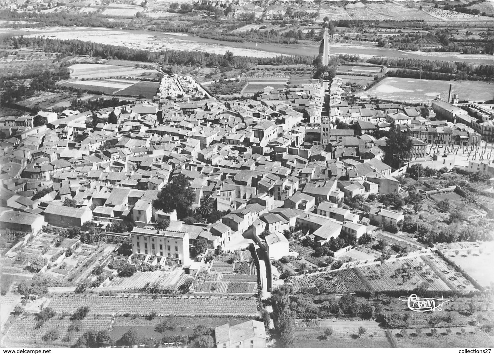 66-MILLAS- VUE GENERALE AERIENNE - Millas