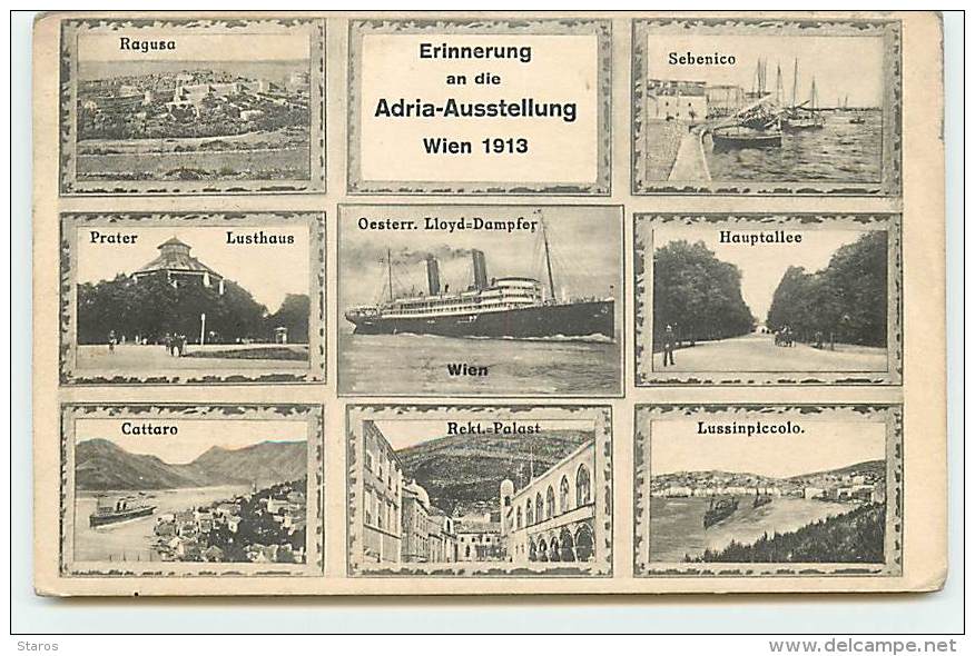 CROATIE - Erinnerung An Die Adria-Ausstellung - Croatia