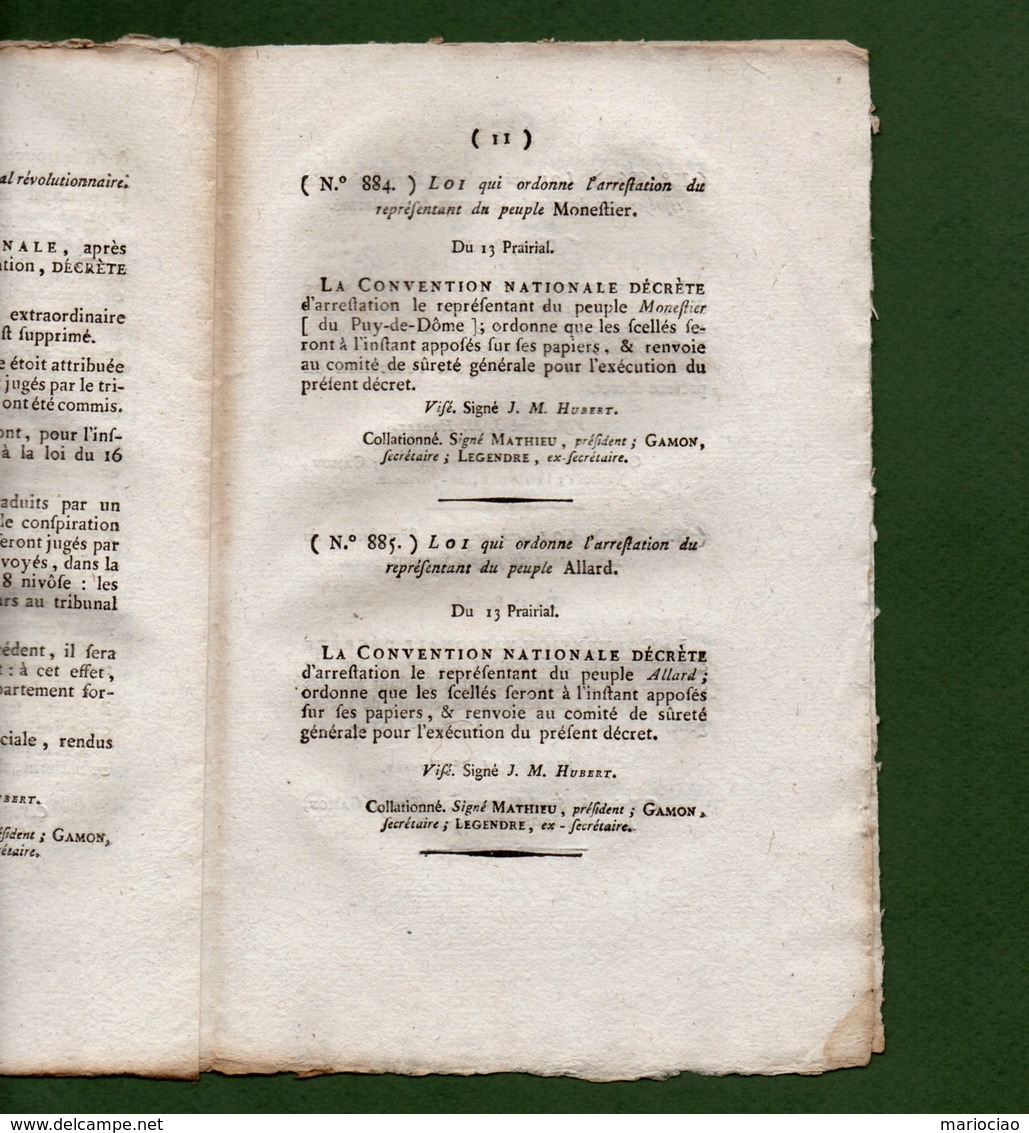 D-FR Révolution 1795 Traité De Paix Entre La République Française Et Le Roi De Prusse Et Plus Encore... - Documents Historiques