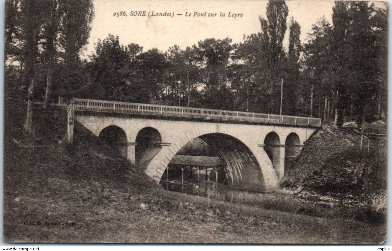 40 - SORE --  Le Pont Sur La Leyre - Sore