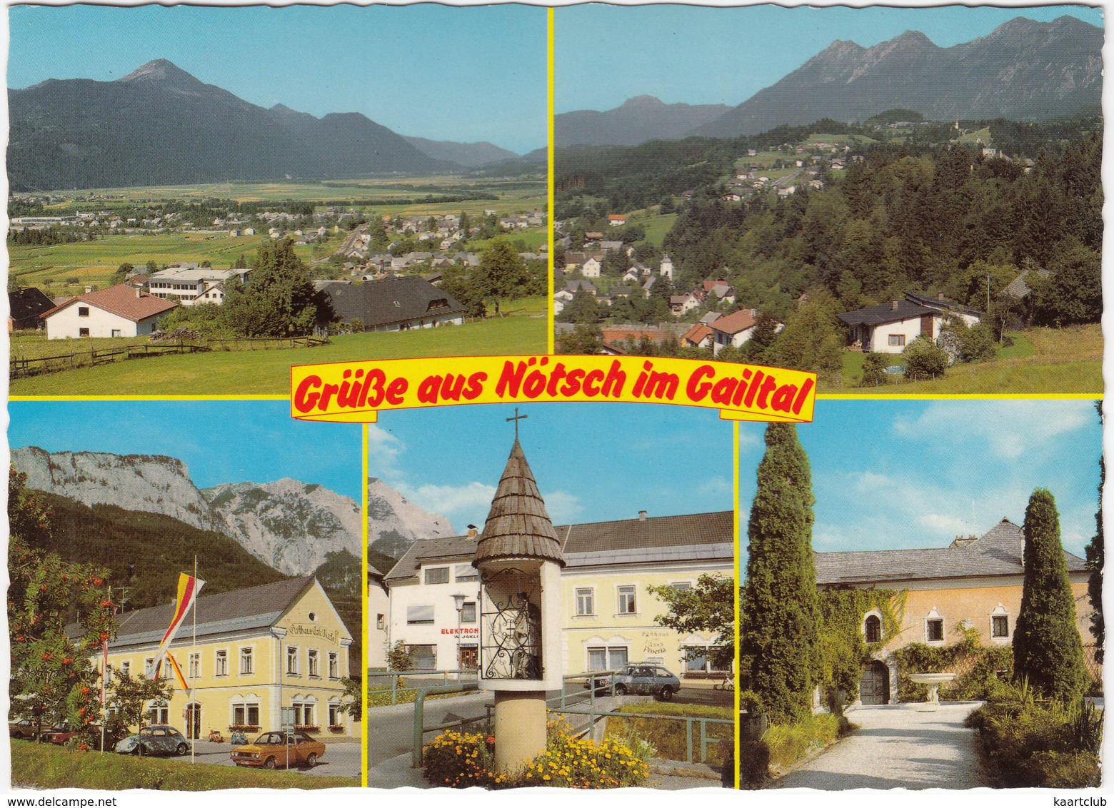 Nötsch Im Gailtal: VW 1200 KÄFER/COX, SUNBEAM 1500TC, MAZDA 323 - (Kärnten, Austria) - Toerisme