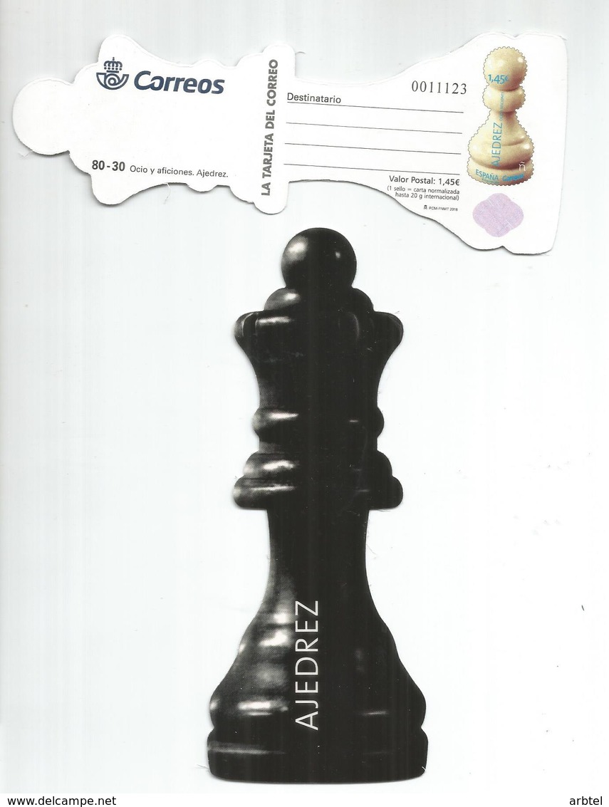 ENTERO POSTAL STATIONERY AJEDREZ CHESS - Chess