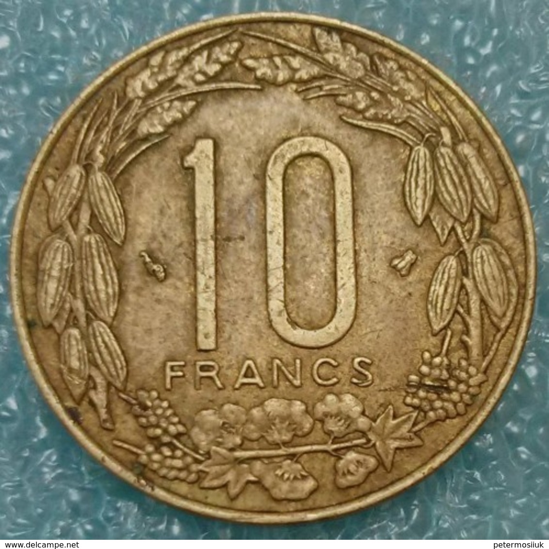 Central Africa (BEAC) 10 Francs, 1998 -0785 - Centrafricaine (République)