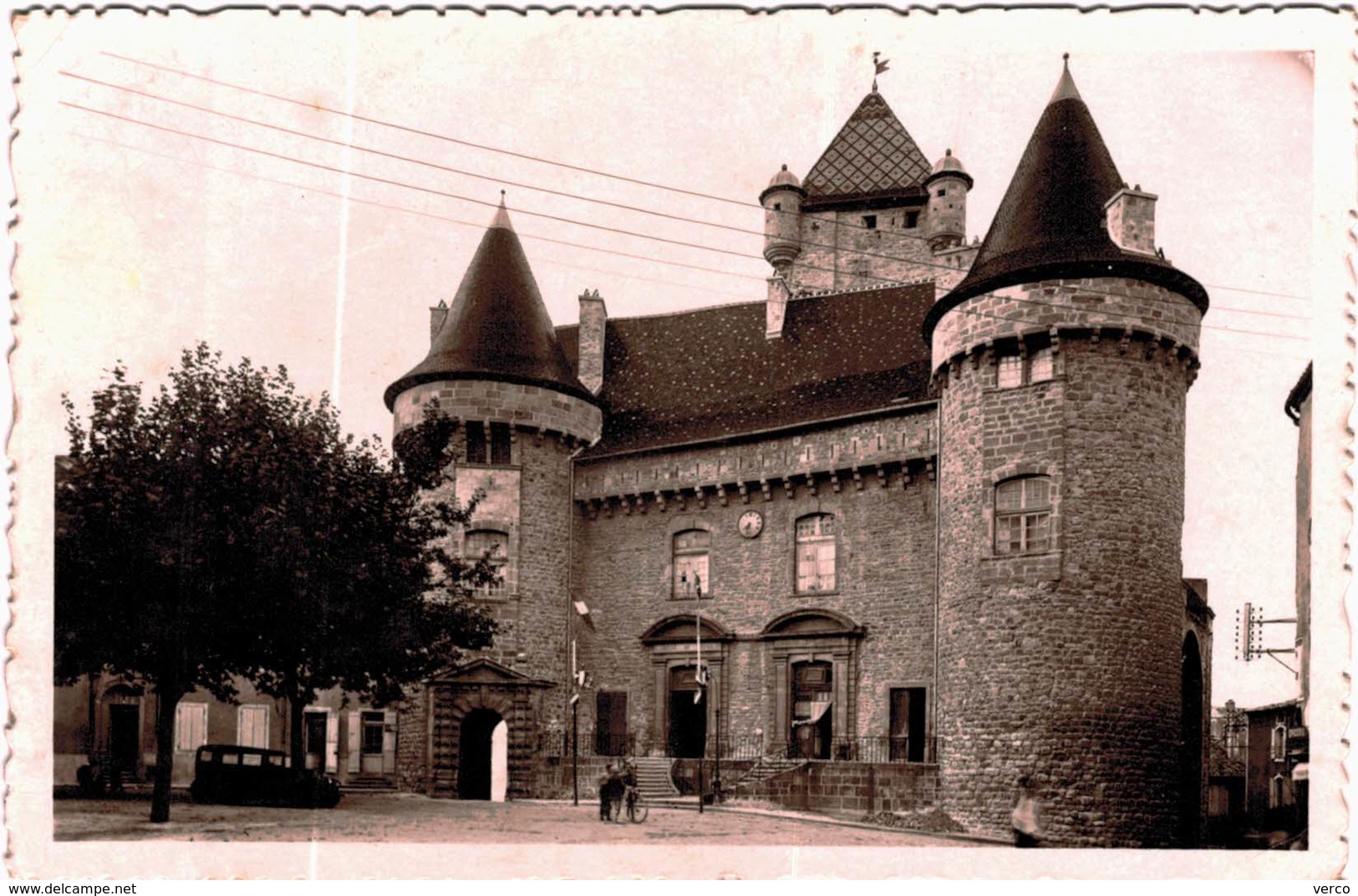 Carte Postale Ancienne De AUBENAS-Hôtel De Ville - Aubenas