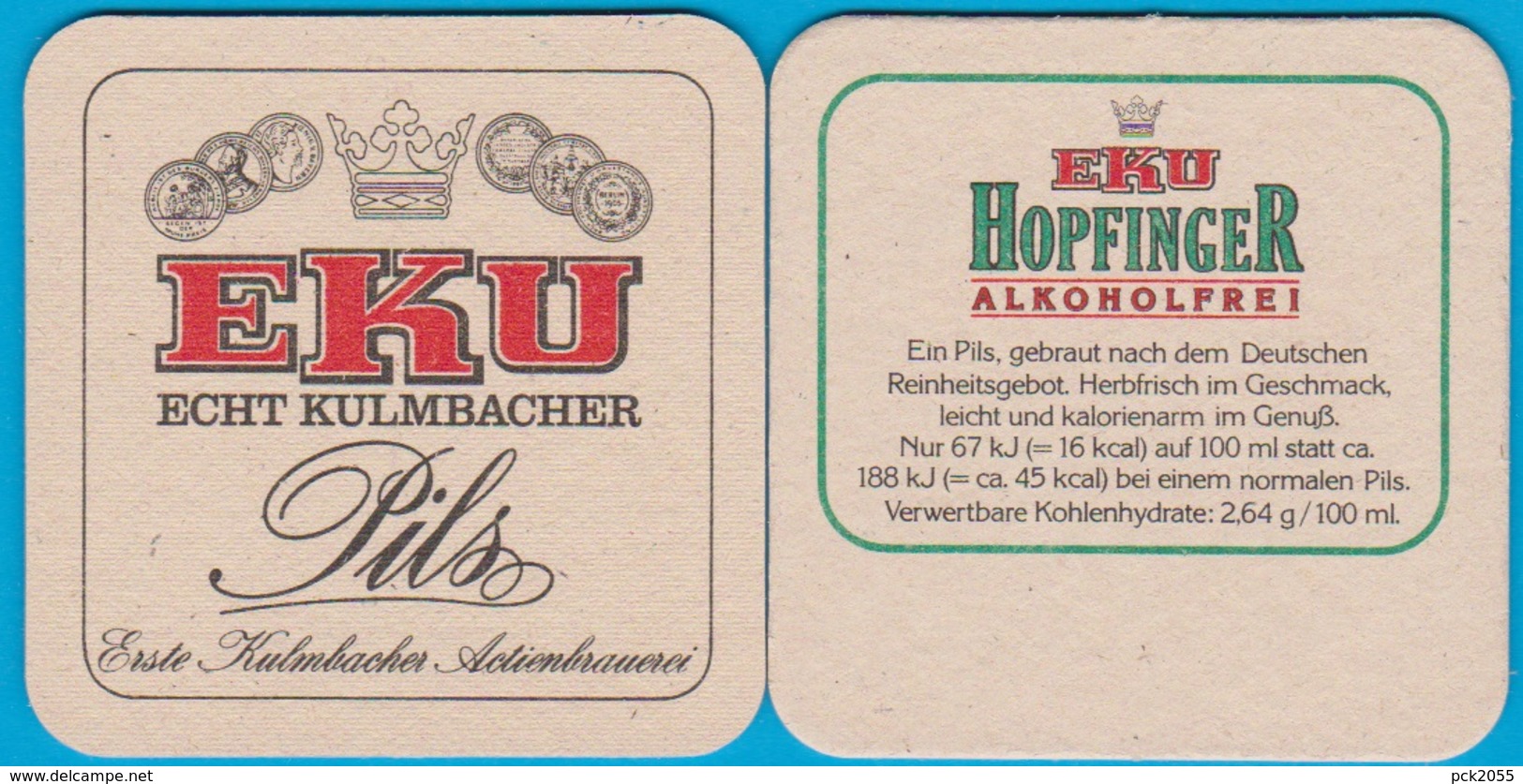 Kulmbacher Brauerei Kulmbach ( Bd 1847 ) - Bierdeckel