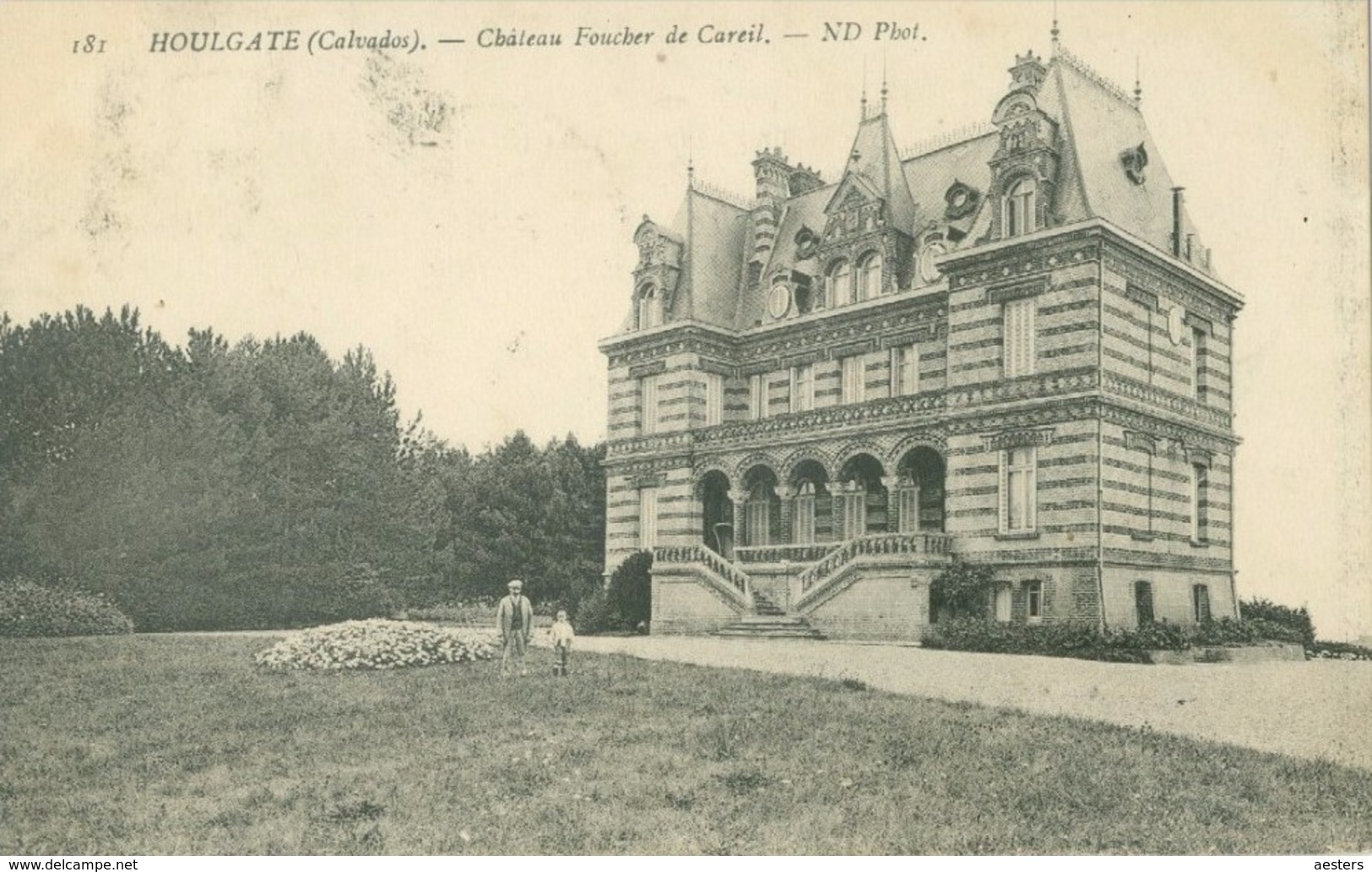 Houlgate 1909; Château Foucher De Careil - Voyagé. (181 - ND) - Houlgate