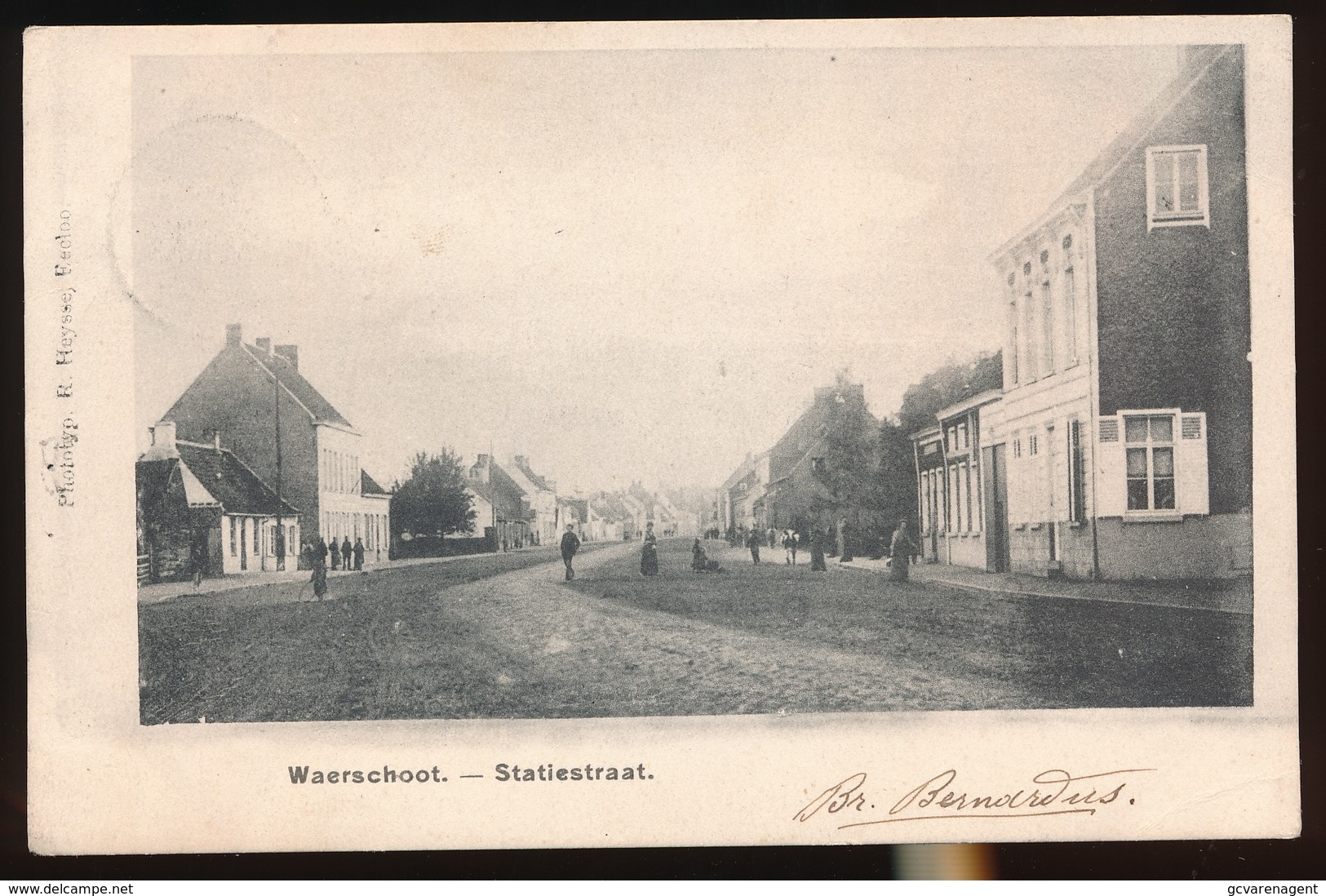 WAARSCHOOT ; WAERSCHOOT = STATIESTRAAT - Waarschoot