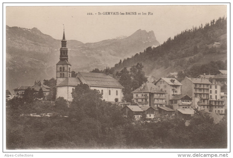 1184 - Cartes Postales Haute Savoie (74) - SAINT GERVAIS LES BAINS - Saint-Gervais-les-Bains