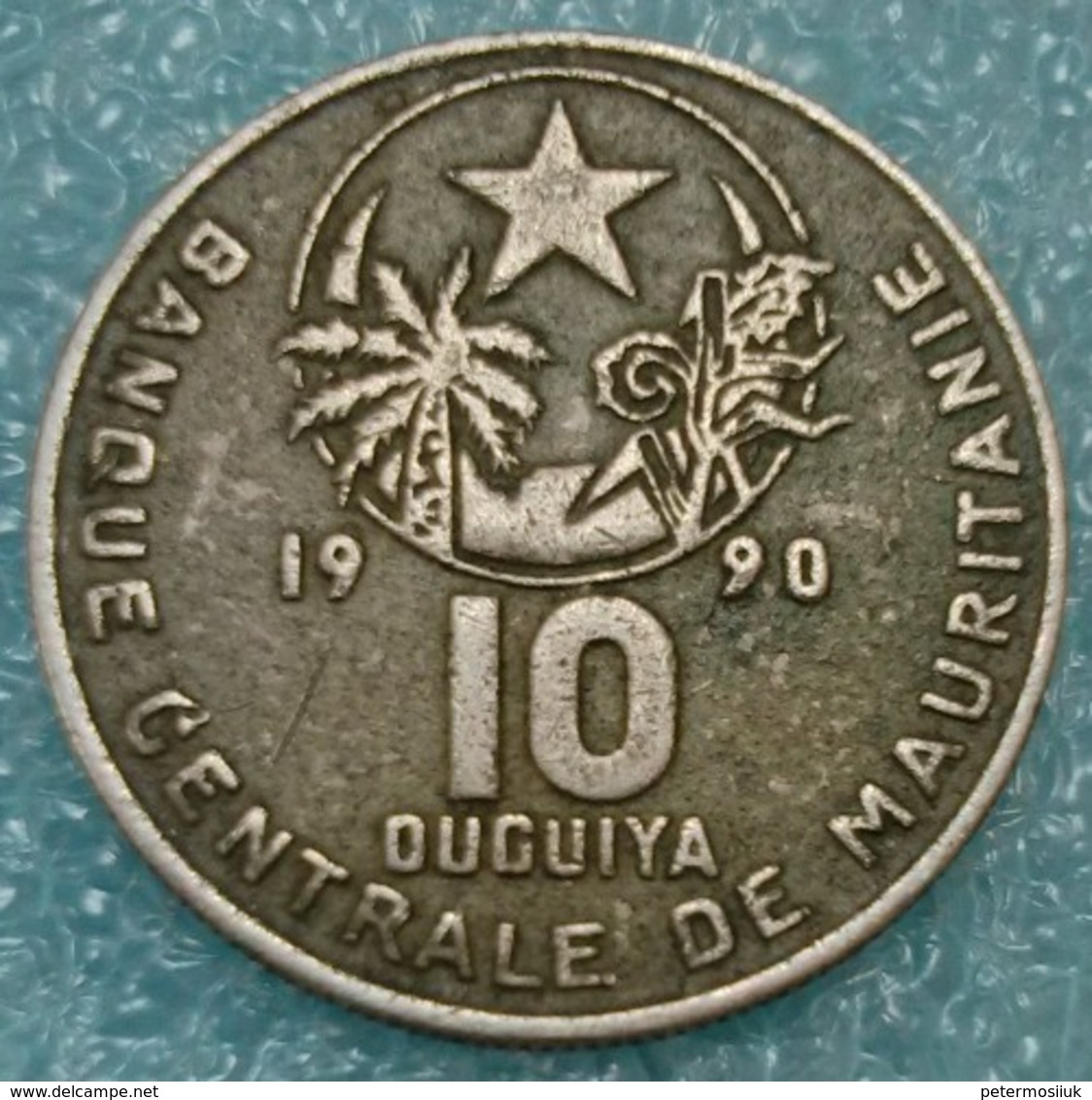 Mauritania 10 Ouguiya, 1990 - Mauritanie