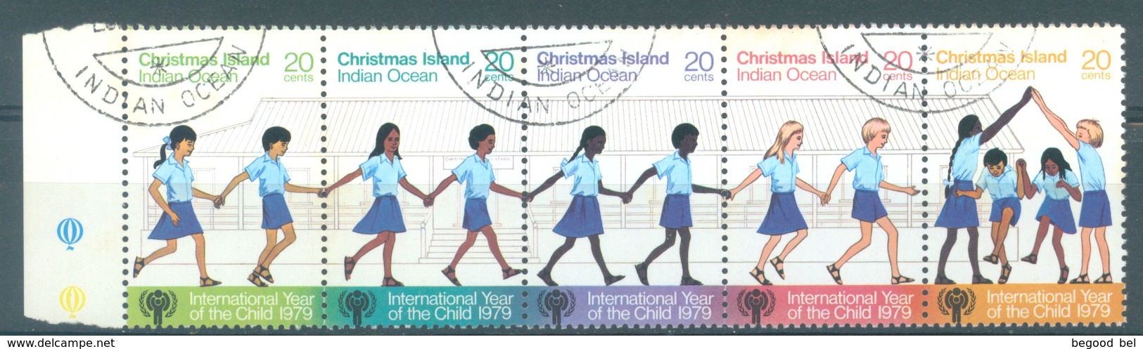 CHRISTMAS - USED/OBLIT.  - 1979 - YEAR OF THE CHILD -  Yv 123-126 - Lot 17355 - Christmas Island