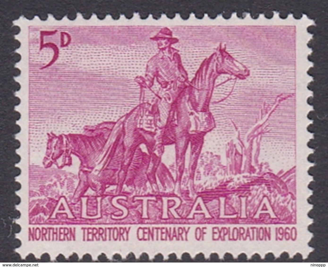 Australia ASC 363  1960 Centenary Exploration Northern Territory, Mint Never Hinged - Ongebruikt