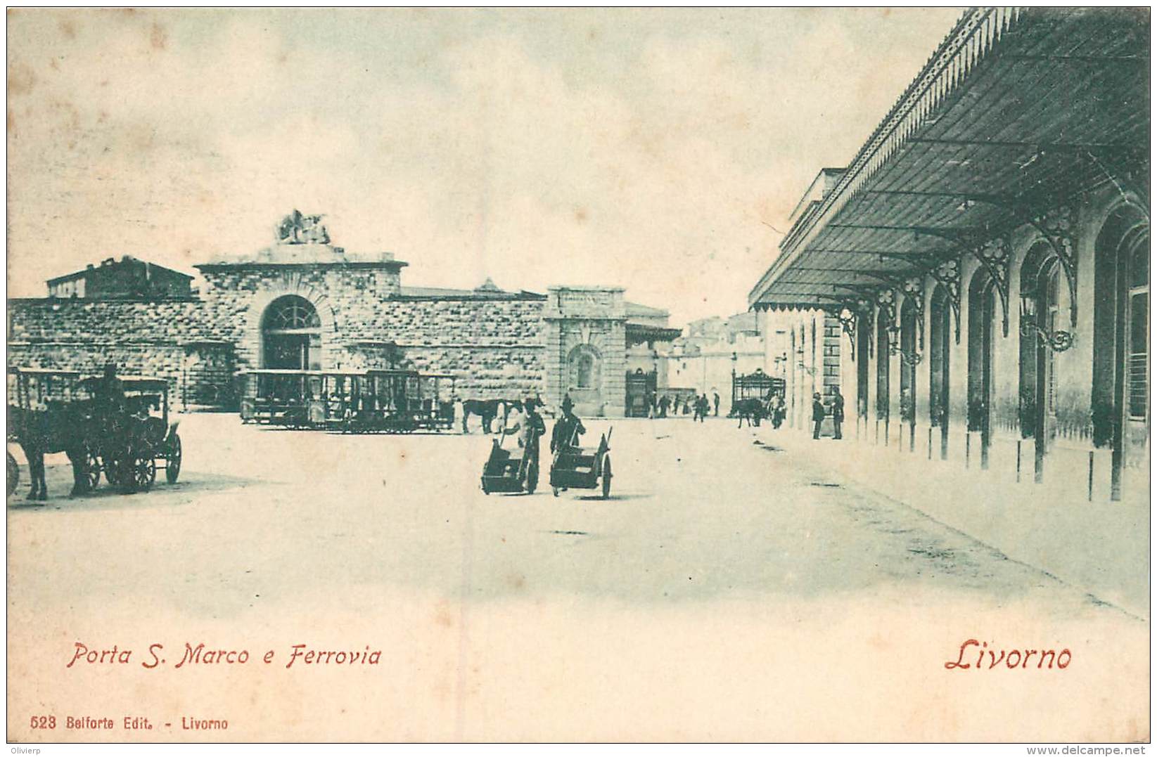 Livorno - Porta S. Marco E Ferrovia - Livorno