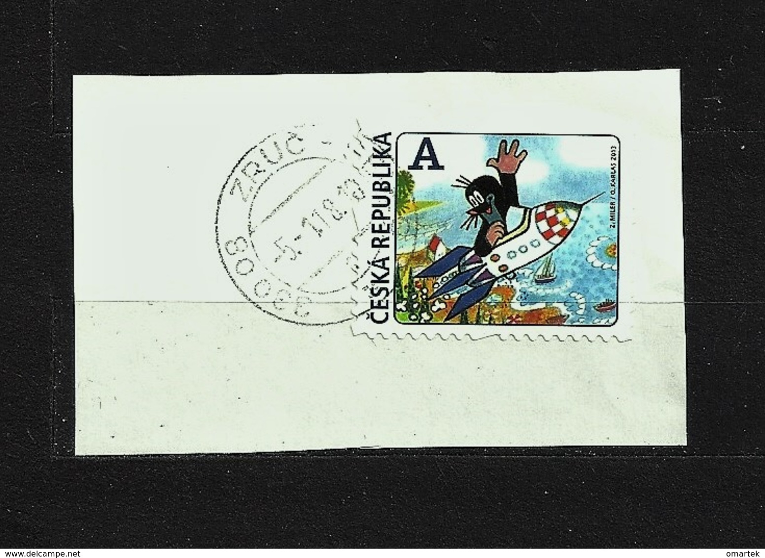 Czech Republic Tschechische Republik 2013 Gest ⊙ Mi 766 Sc 3571 The Mole And The Rocket.c4 - Oblitérés