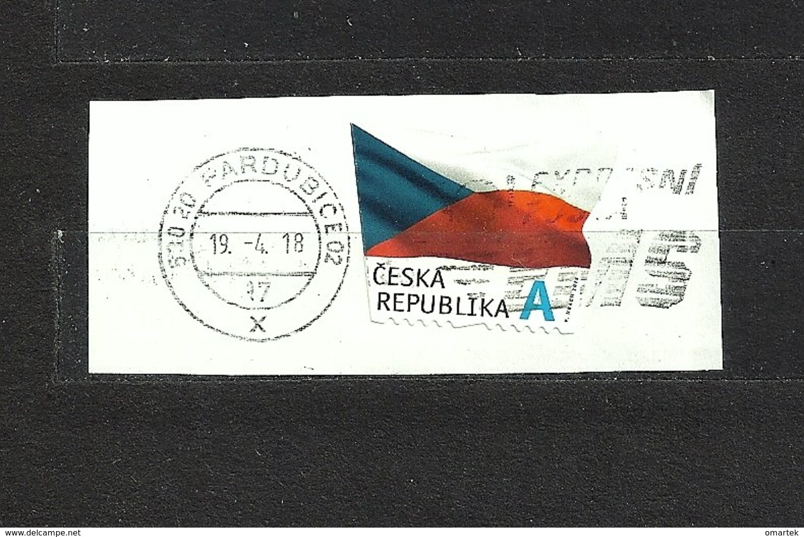 Czech Republic Tschechische Republik 2015 Gest ⊙ Mi 865 The Flag Of The Czech Republic. Die Flagge Der Tschechische.c14 - Oblitérés
