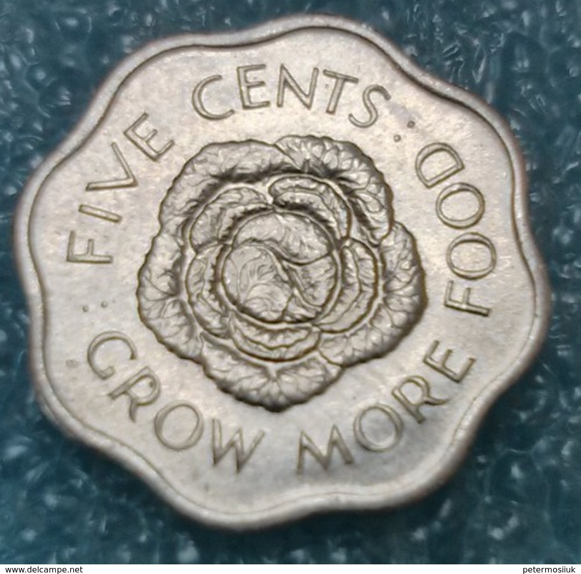 Seychelles 5 Cents, 1975   FAO - Grow More Food -0499 - Seychellen