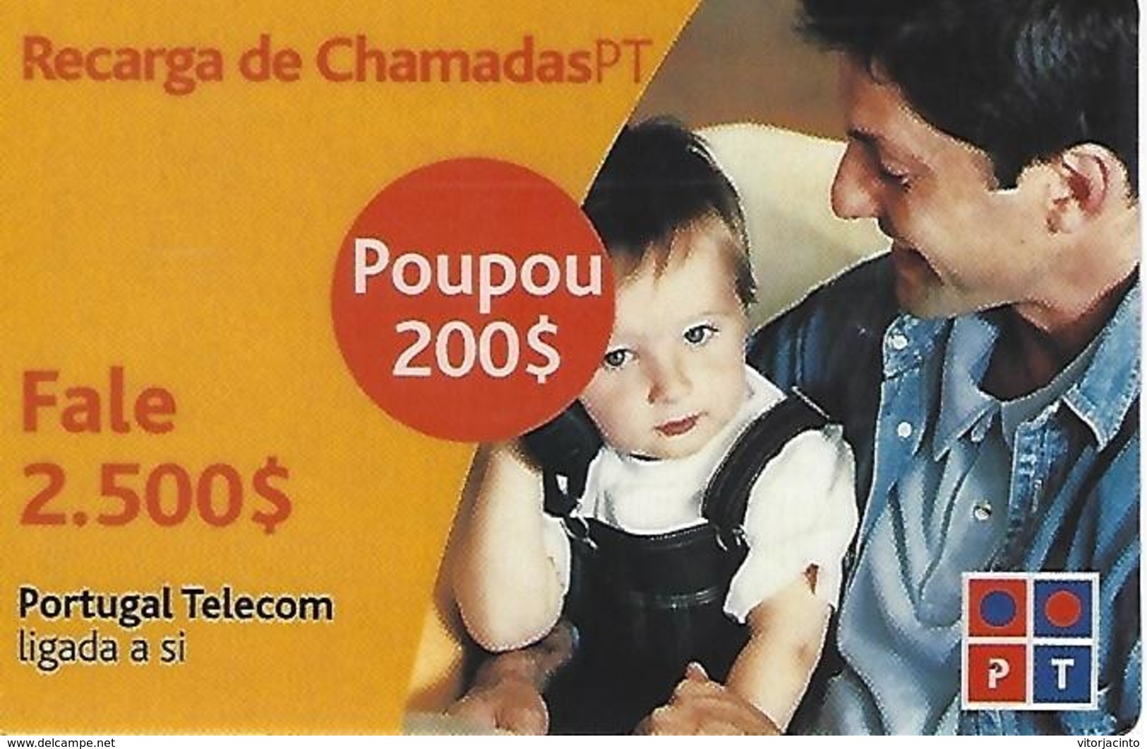 Charging Of Calls PT 2500 (Prepaid Phonecard) - Portugal - Portugal