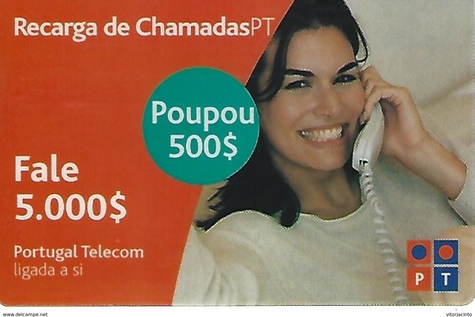 Charging Of Calls PT 5000 (Prepaid Phonecard) - Portugal - Portugal