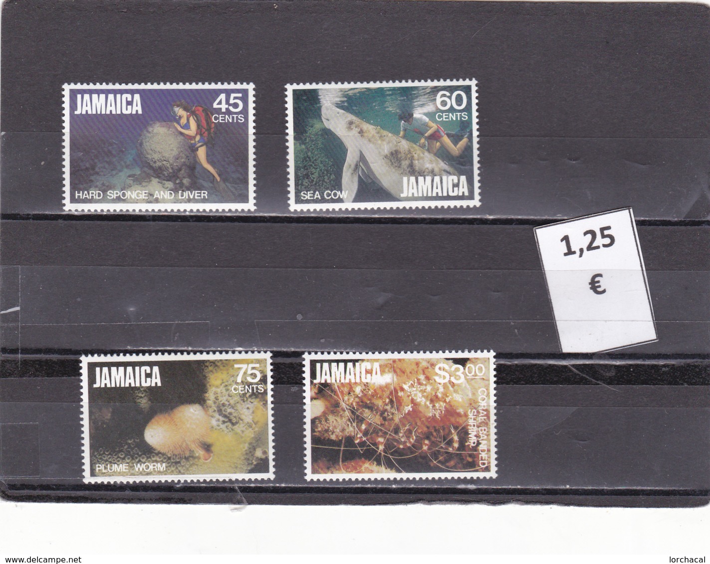 Jamaica  -  Lote  4  Sellos Diferentes  -  7/7289 - Jamaica (1962-...)