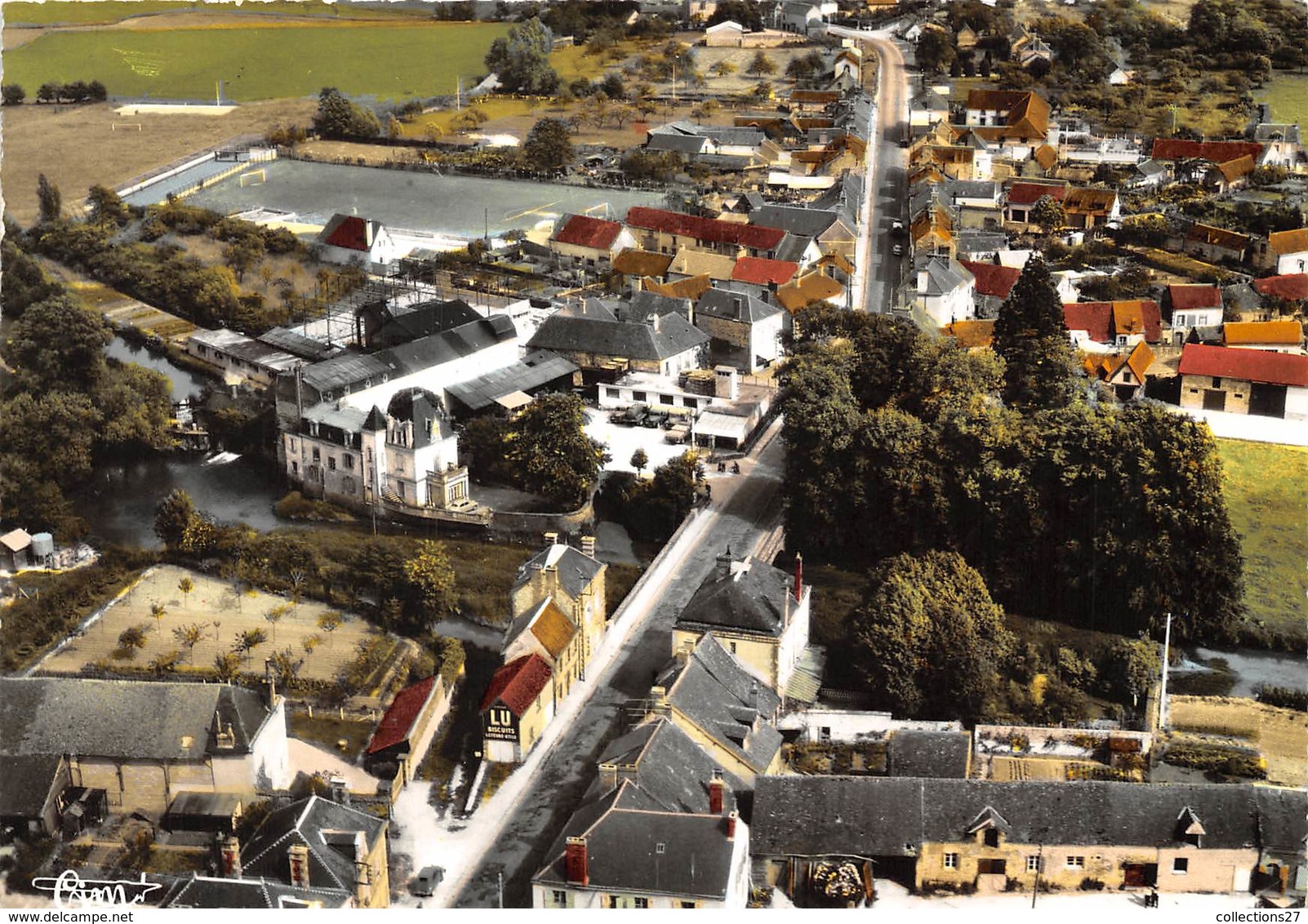 61-LE-MELE-USR-SARTHE- VUE PANORAMIQUE - Le Mêle-sur-Sarthe