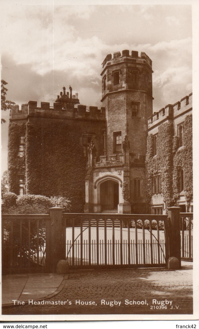 Angleterre. The Headmaster's House, Rugby School, Rugby - Autres & Non Classés