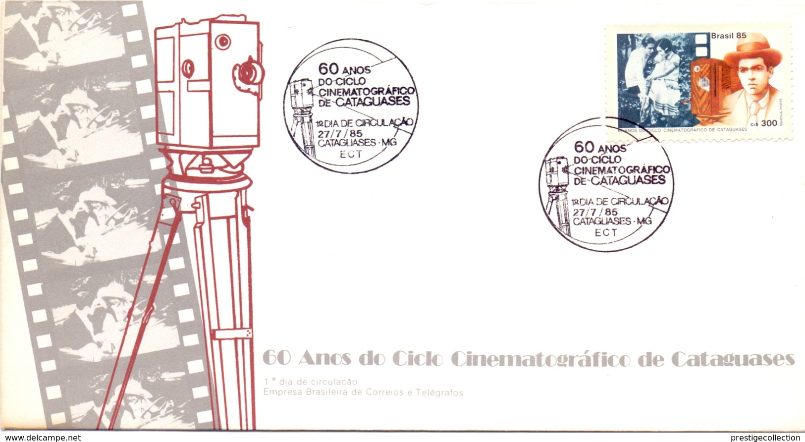 BRASIL ANNIVERSARY OF THE BRASILIAN  CATAGUIASES  CINEMA  NUMBERED 26400   (LUGL180001) - Cinema