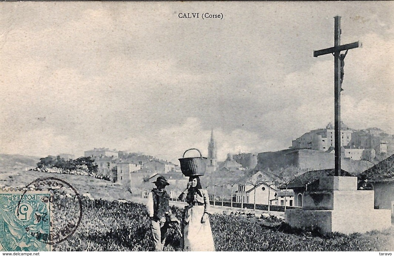 CORSE - CALVI - Précurseur J. Moretti - 1905 - Calvi