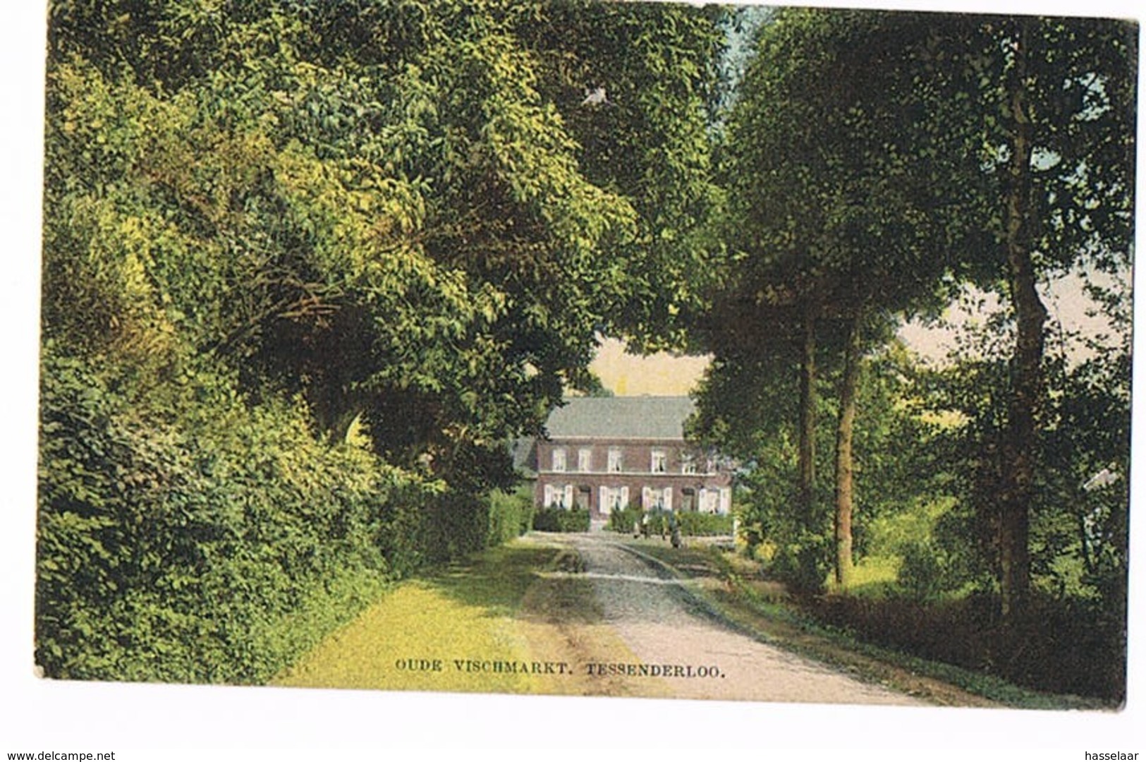 Tessenderloo - Oude Vischmarkt - 1909 - Tessenderlo