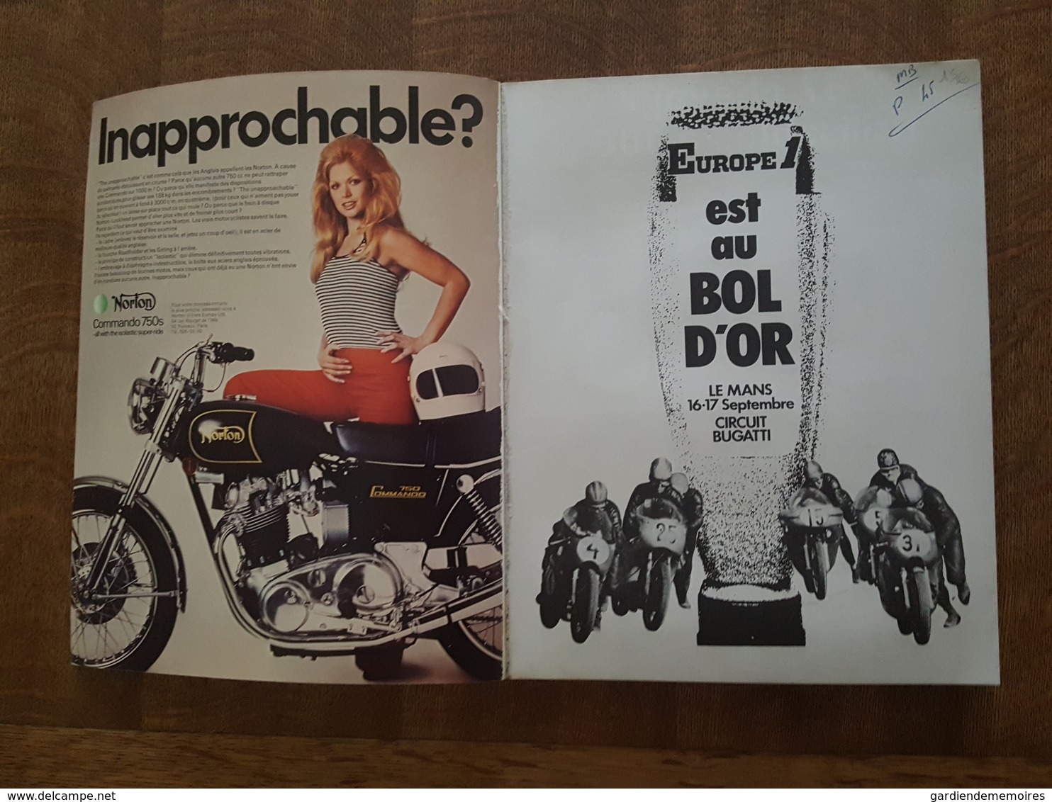 Moto Revue Spécial Salon 72 - Toutes Les Motos Du Monde, 200 Pages Avec De Superbe Pubs, Honda, Yamaha, Triumph, Harley - Moto