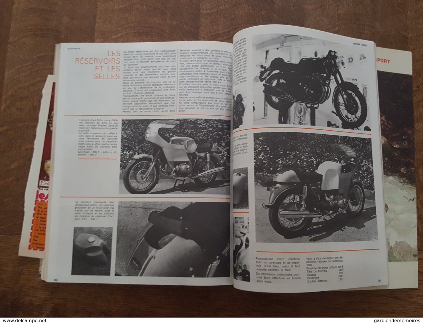 Moto Revue Spécial Salon 72 - Toutes les Motos du Monde, 200 Pages avec de superbe Pubs, Honda, Yamaha, Triumph, Harley