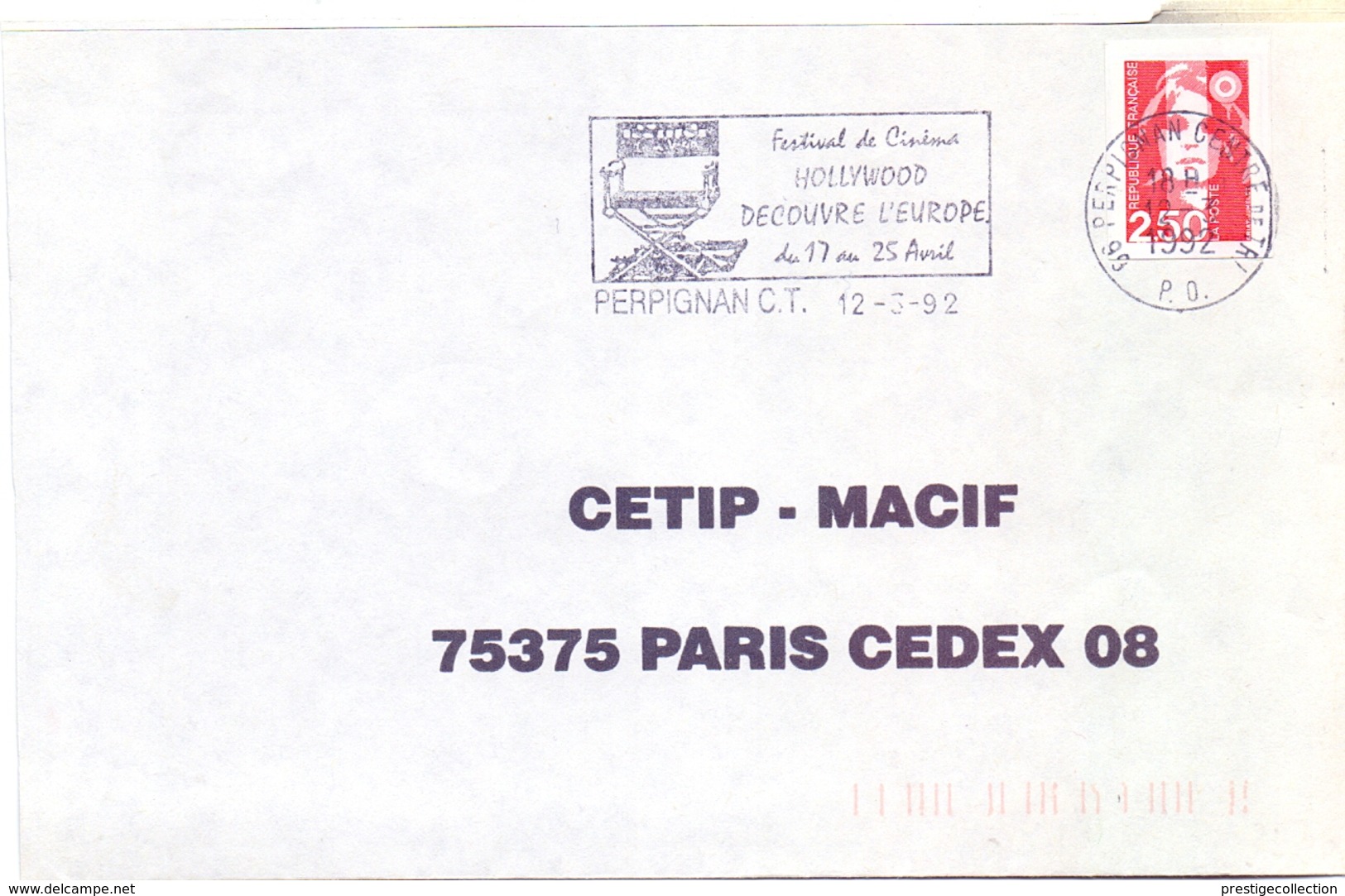 FRANCE PARIS  CETIP MACIF CEDEX 08  (LUGL180008) - Cinema