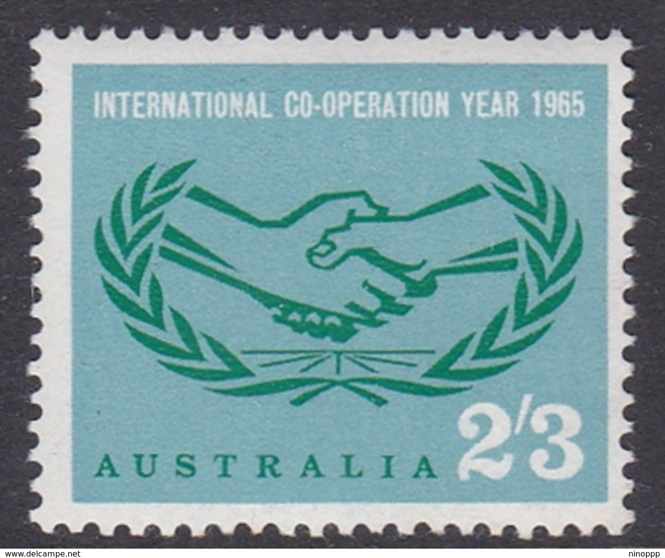 Australia ASC 414 1965 International Co-Operation Year, Mint Never Hinged - Mint Stamps