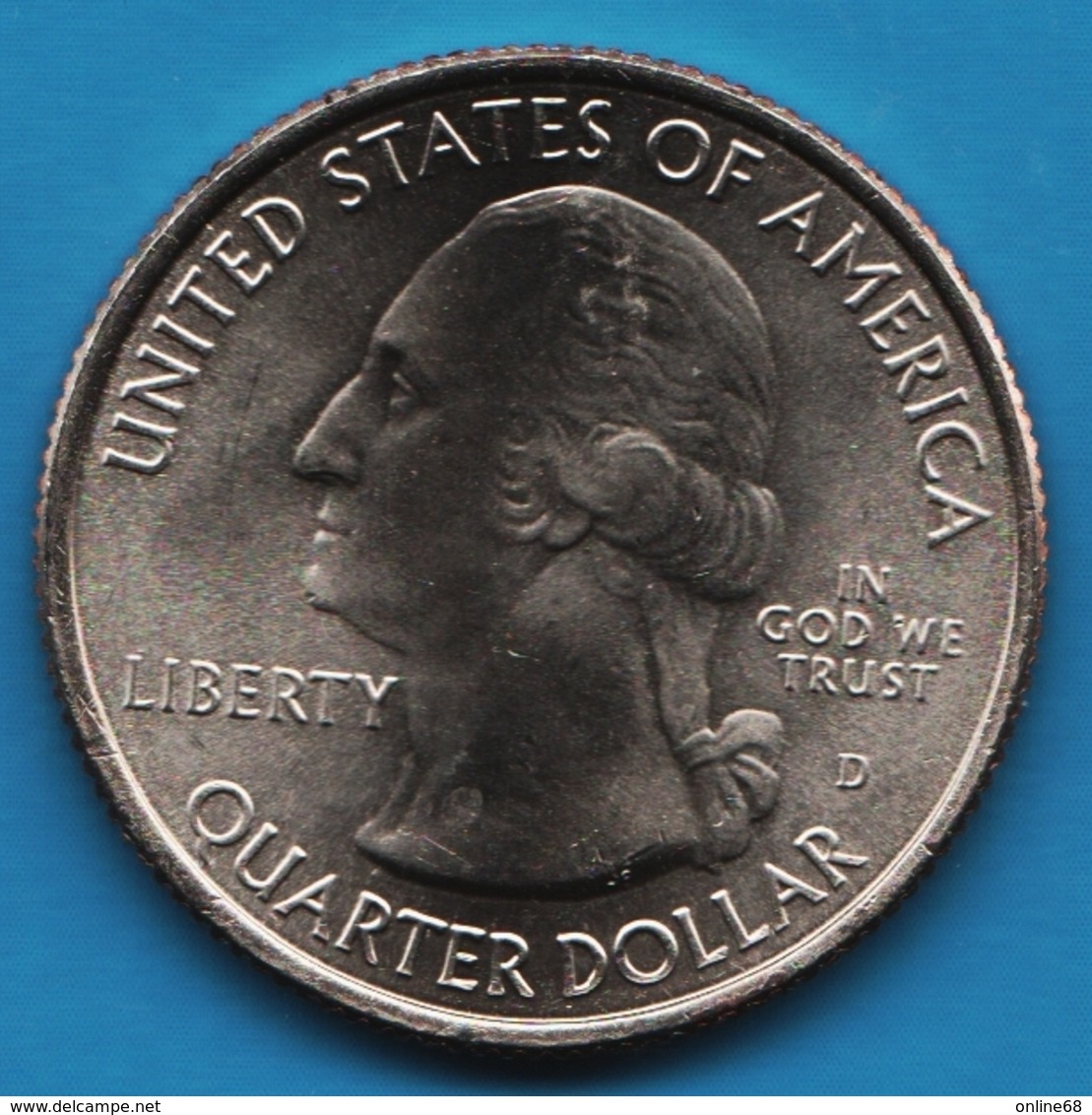 USA ¼ Dollar Washington Quarter 2016 D Cumberland Gap National Park - 2010-...: National Parks