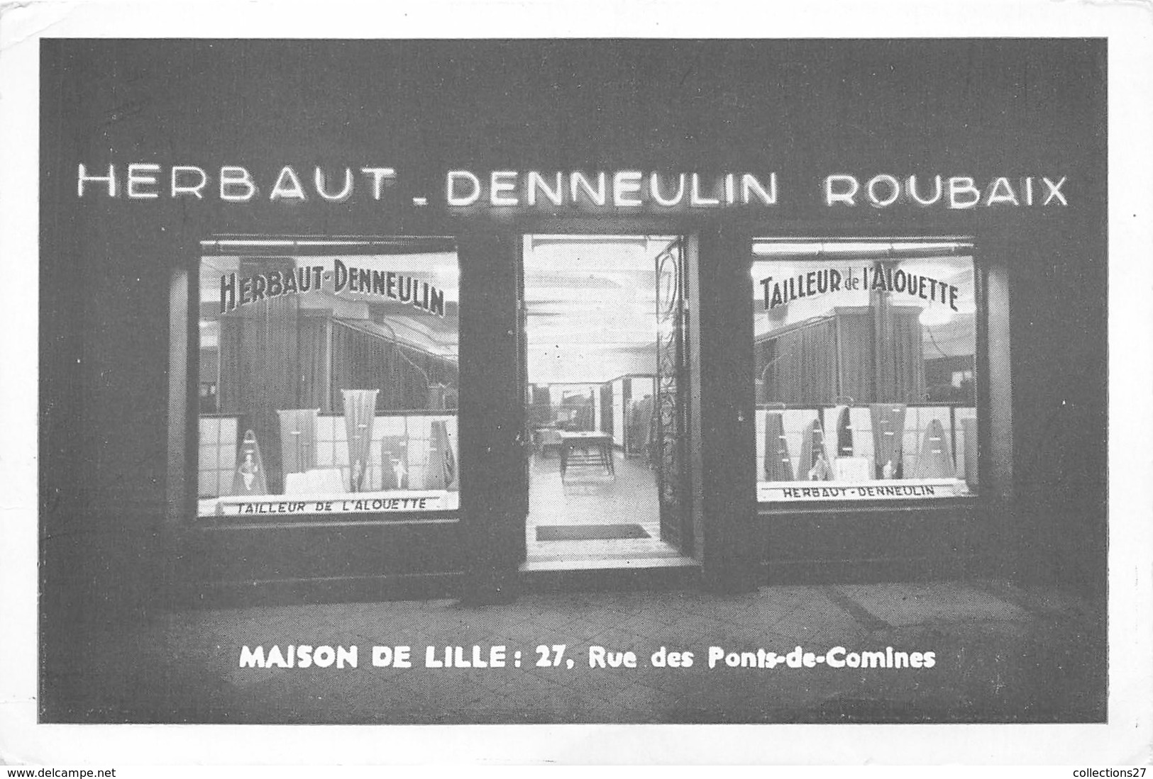 59-ROUBAIX- MAISON DE LILLE- BERBAUT- DENNEULIN ROUBAIX - Roubaix