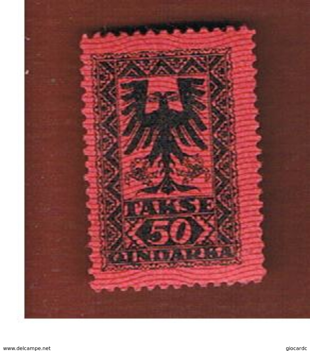 ALBANIA  - SG D144 SEGNATASSE  -  1922 POSTAGE DUE 40  -   MINT** - Albania