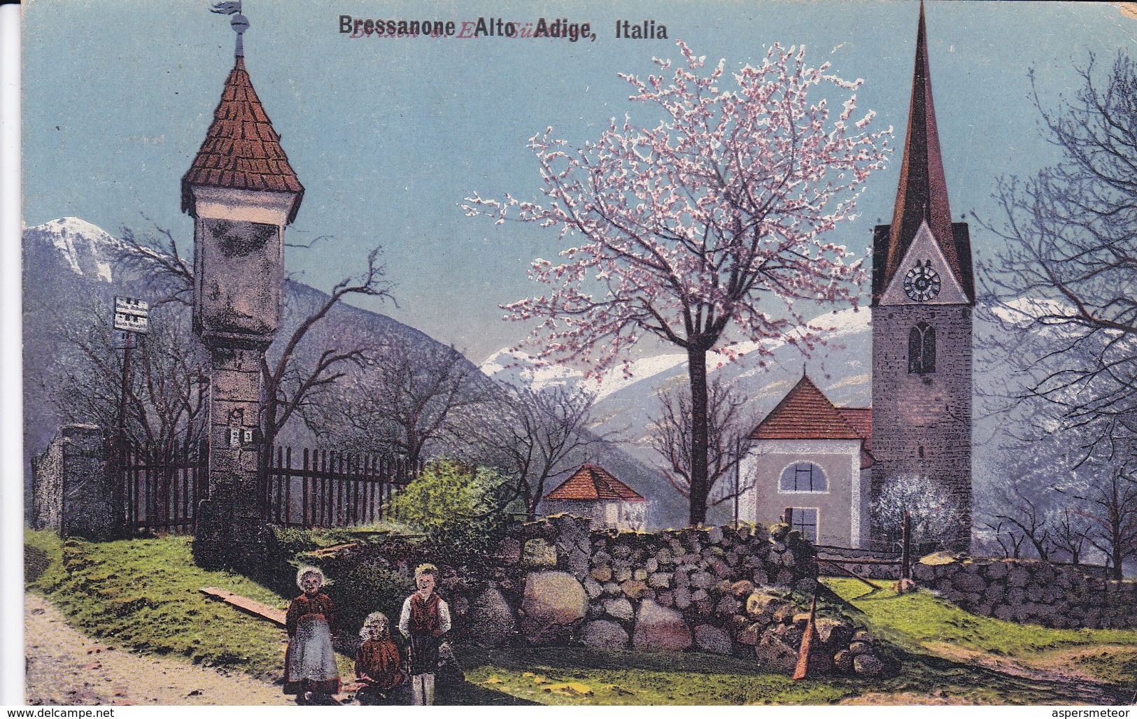 BRESSANONE ALTO ADIGE, ITALIA. CIRCULEE ARGENTINE. CIRCA 1933- BLEUP - Bolzano