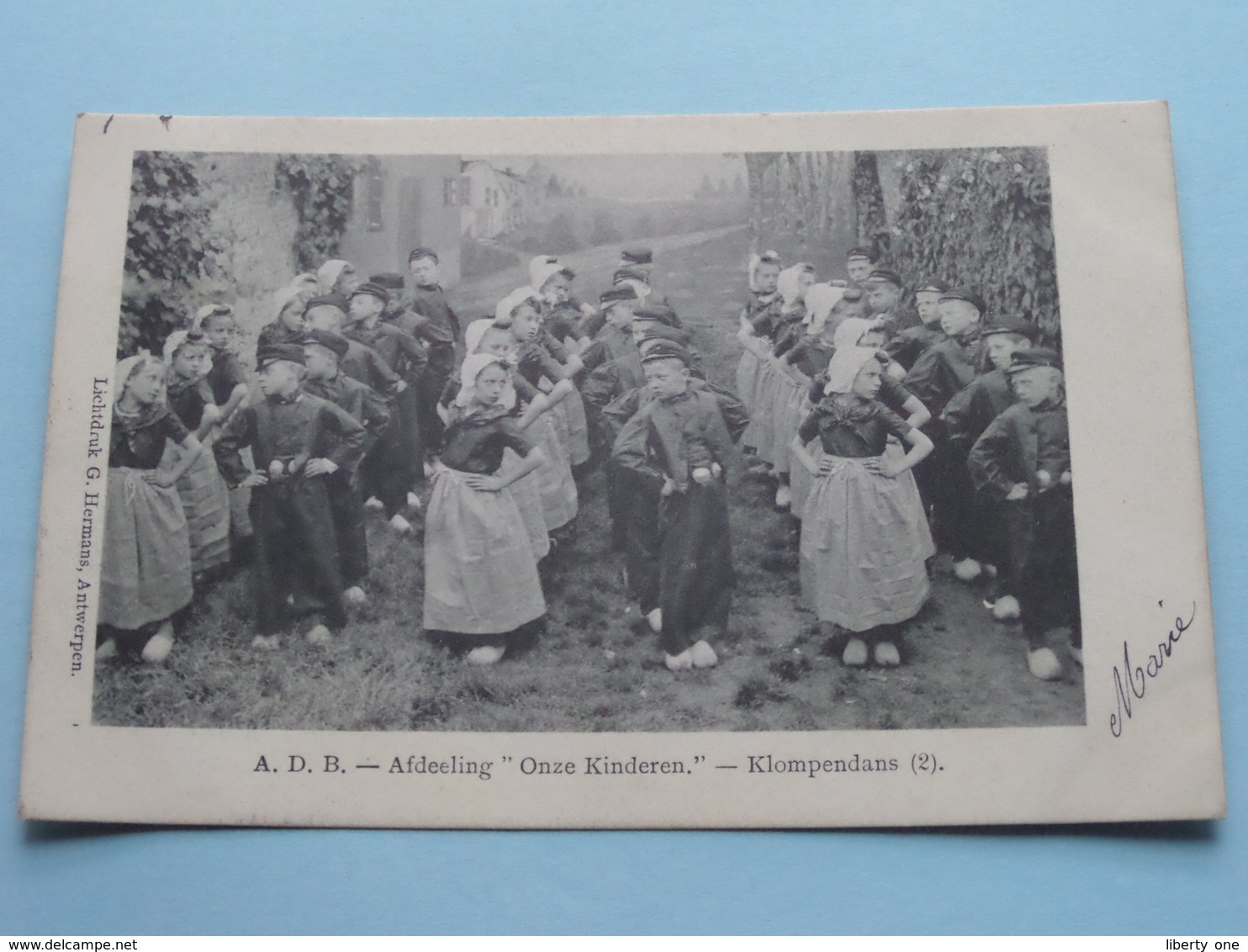 A.D.B. - Afdeeling " ONZE KINDEREN " - KLOMPENDANS (2) Anno 1907 > Malines ( G. Hermans / Zie Foto Aub ) ! - Syndicats