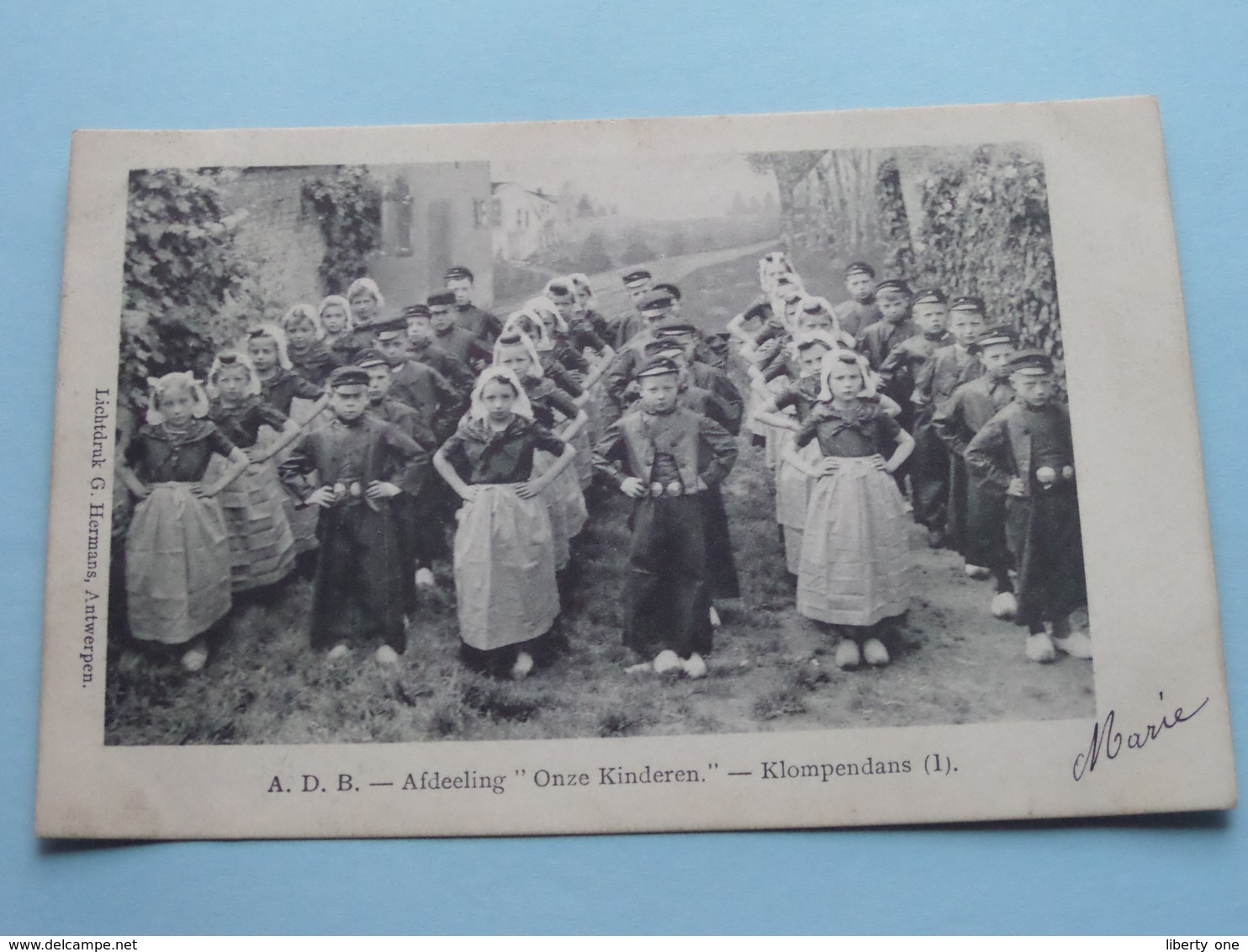 A.D.B. - Afdeeling " ONZE KINDEREN " - KLOMPENDANS (1) Anno 1907 > Malines ( G. Hermans / Zie Foto Aub ) ! - Labor Unions