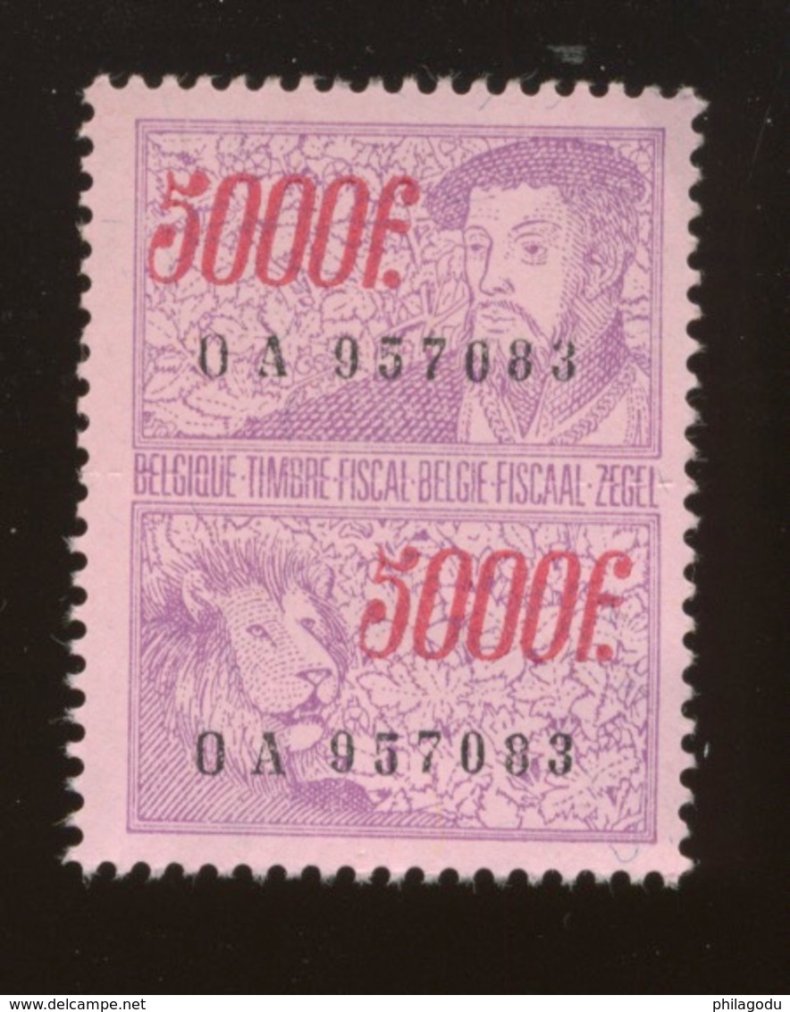 5000 F **. Avec Un Lion   Rarement Offert - Stamps