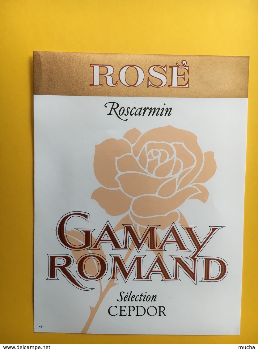 8505 - Rosé Roscarmin Gamay Romand  Suisse - Rozen