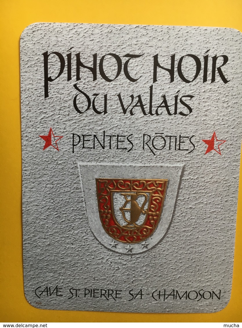 8511 - Pinot Noir Pentes Rôties  Suisse - Autres & Non Classés