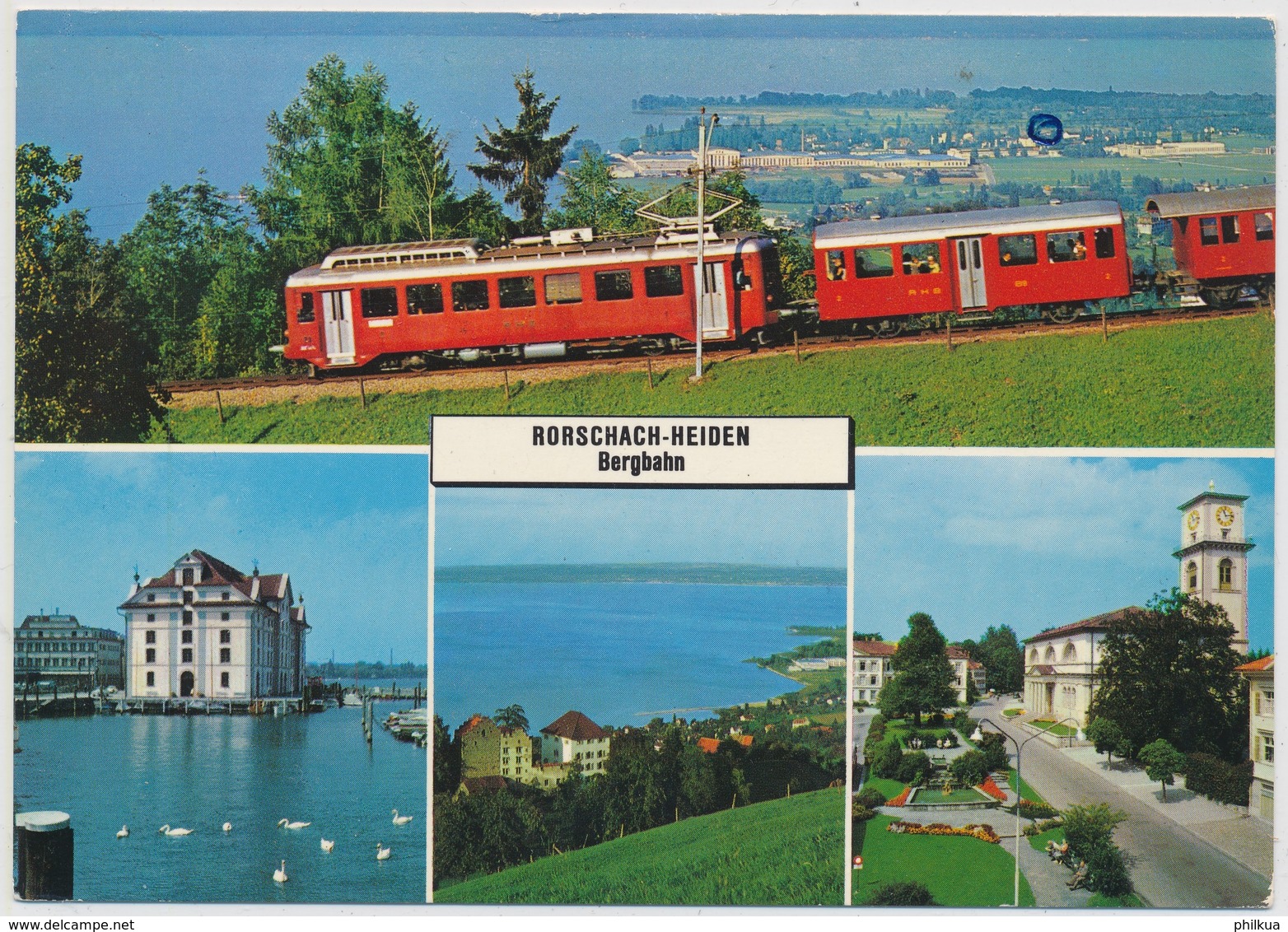 Rorschach - Heiden Bergbahn Mit Altenrhein Und Bodensee / Rorschach Wartensee Heiden - Eisenbahnen