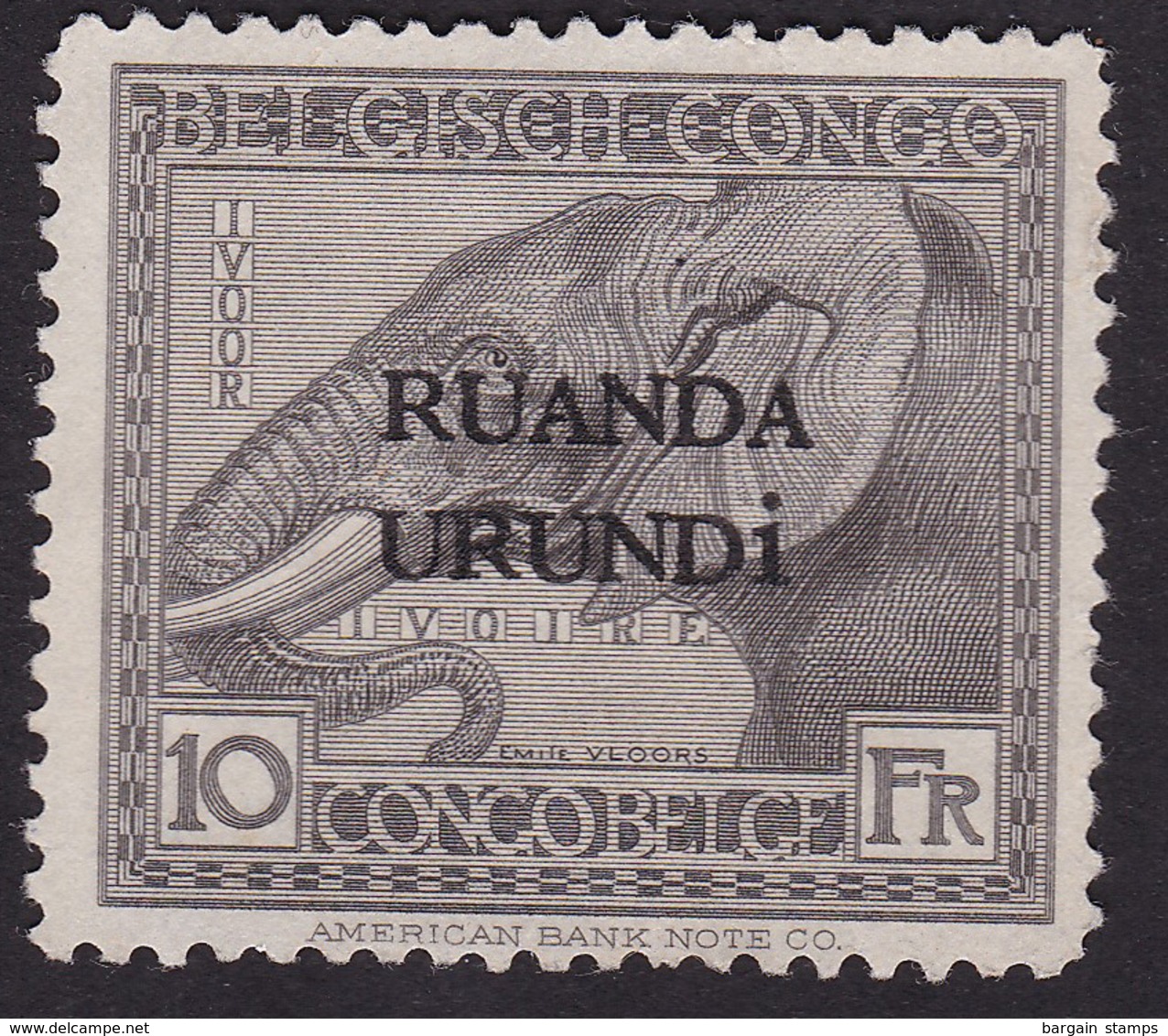 Ruanda Urundi - COB 61 Sans Gomme - Neufs