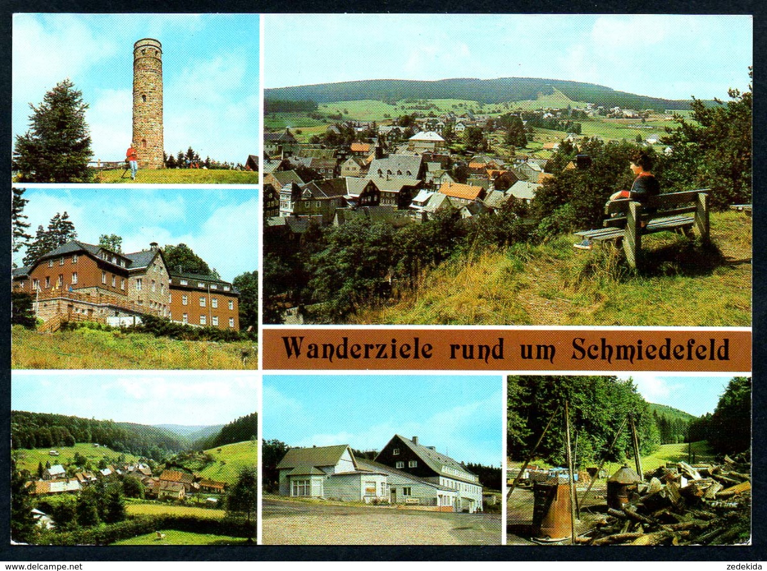 B5111 - Schmiedefeld - Köhlerei Im Glasbachgrund - Adlersberg - Stutenhaus -  Schmücke - Auslese - Schmiedefeld