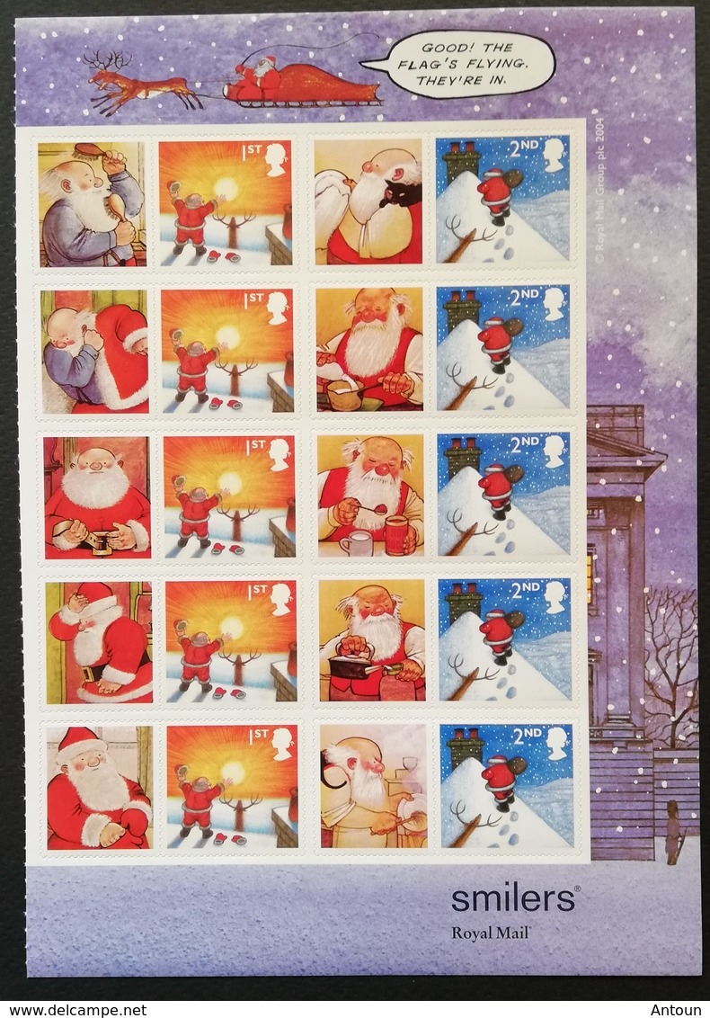 Great Britain  2004 Christmas - Unused Stamps