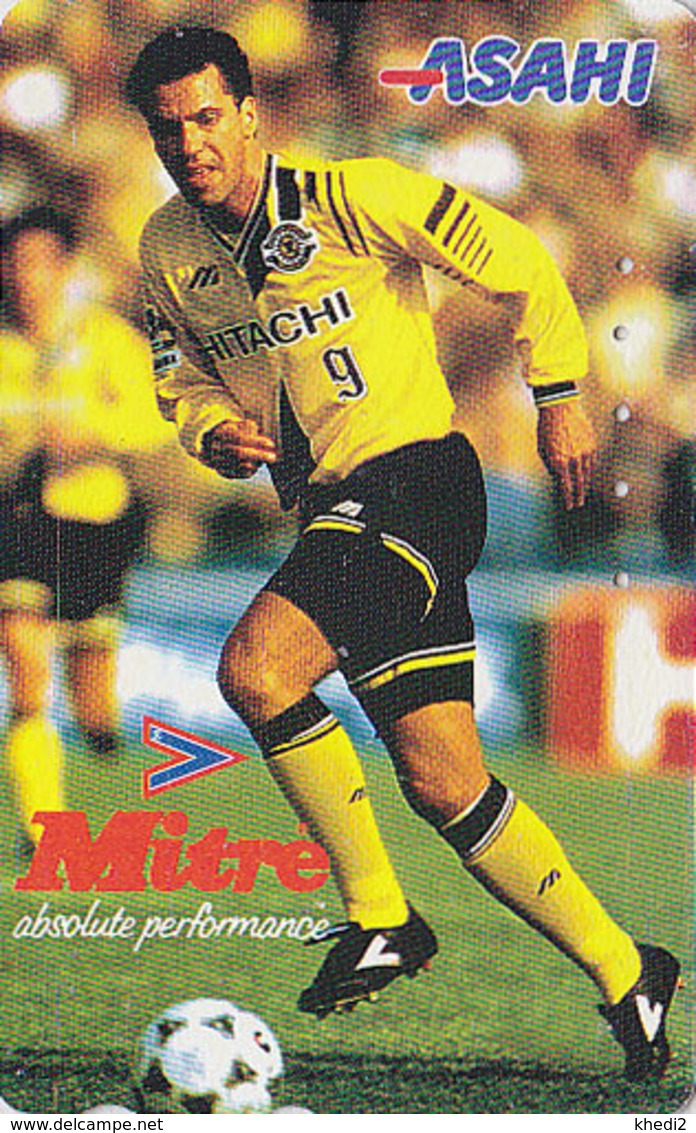 Télécarte Japon / 110-011 - FOOTBALL BRESIL - CARECA - SOCCER BRASIL Brazil Sport Japan Phonecard - FUSSBALL 1096 - Sport