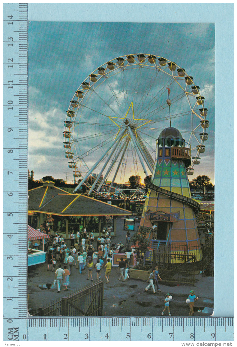 Niagara Falls Ontario  Canada -Maple Leaf Village, Giant Wheel Western World- Postcard, Post Card, Carte Postale - Autres & Non Classés