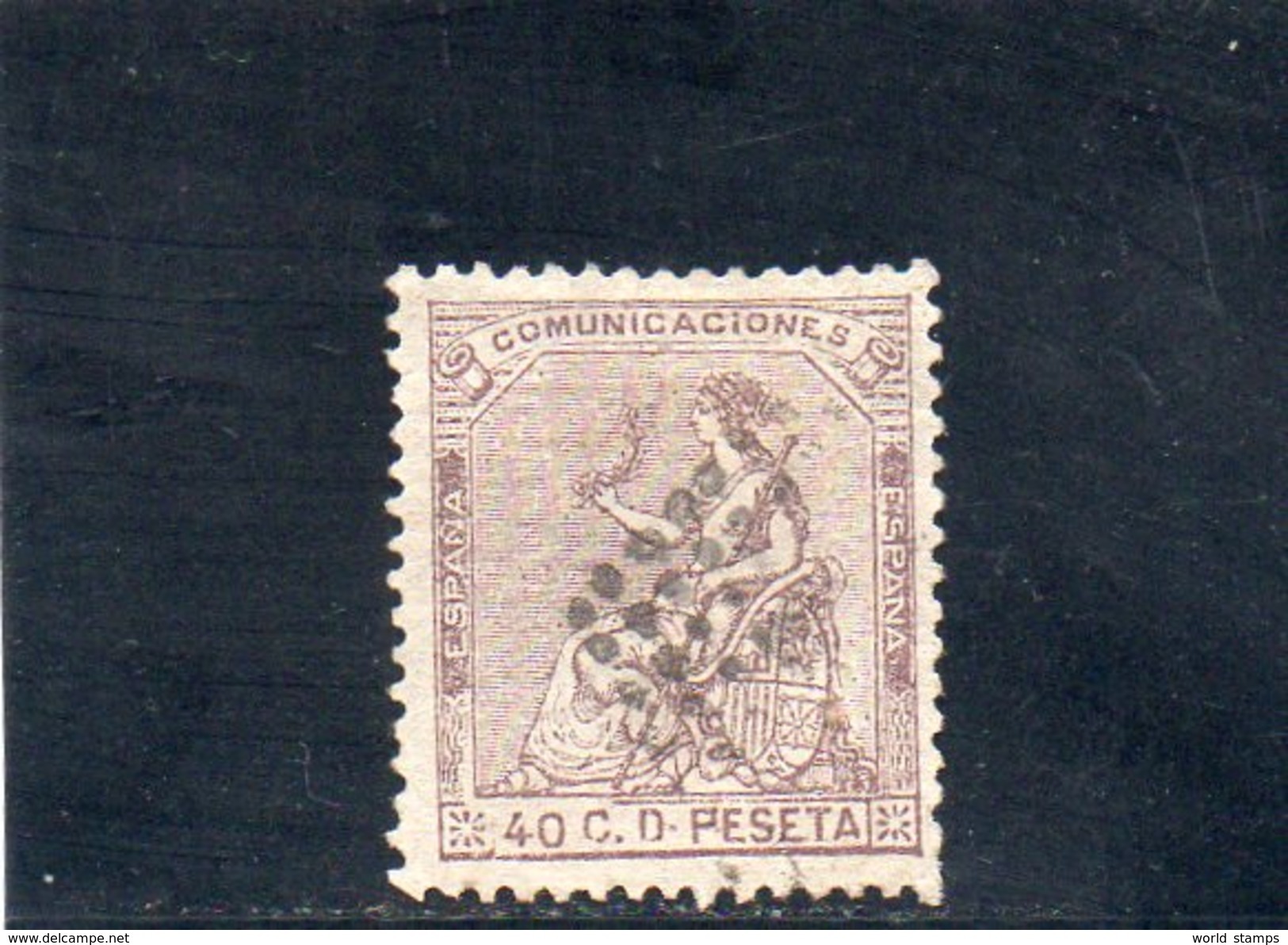 ESPAGNE 1873 O - Used Stamps