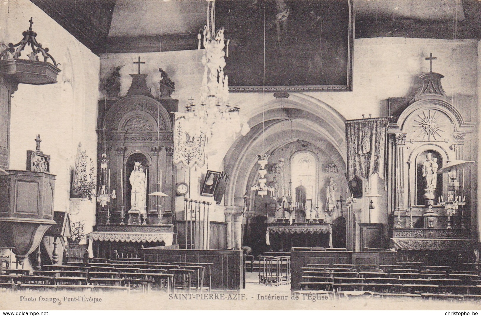 Saint Pierre Azif, Interieur De L'Eglise (pk49822) - Sonstige & Ohne Zuordnung