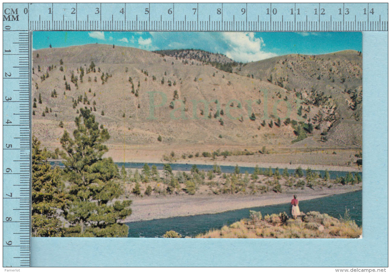 Ashcroft B.C. Canada -The North Thompson River  - Postcard, Post Card, Carte Postale - Autres & Non Classés