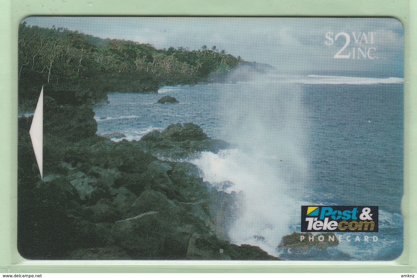 Fiji - 1993 Scenic Issue - $2 Blow Holes - FIJ-020 - VFU - Fidji